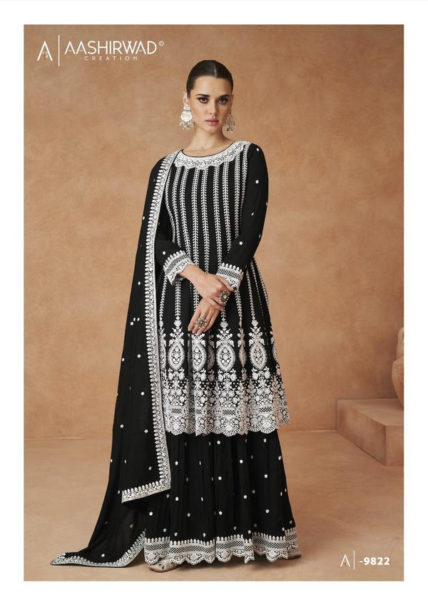 Aashirwad Creation Gulkand Elnaaz 9822-9823 Series