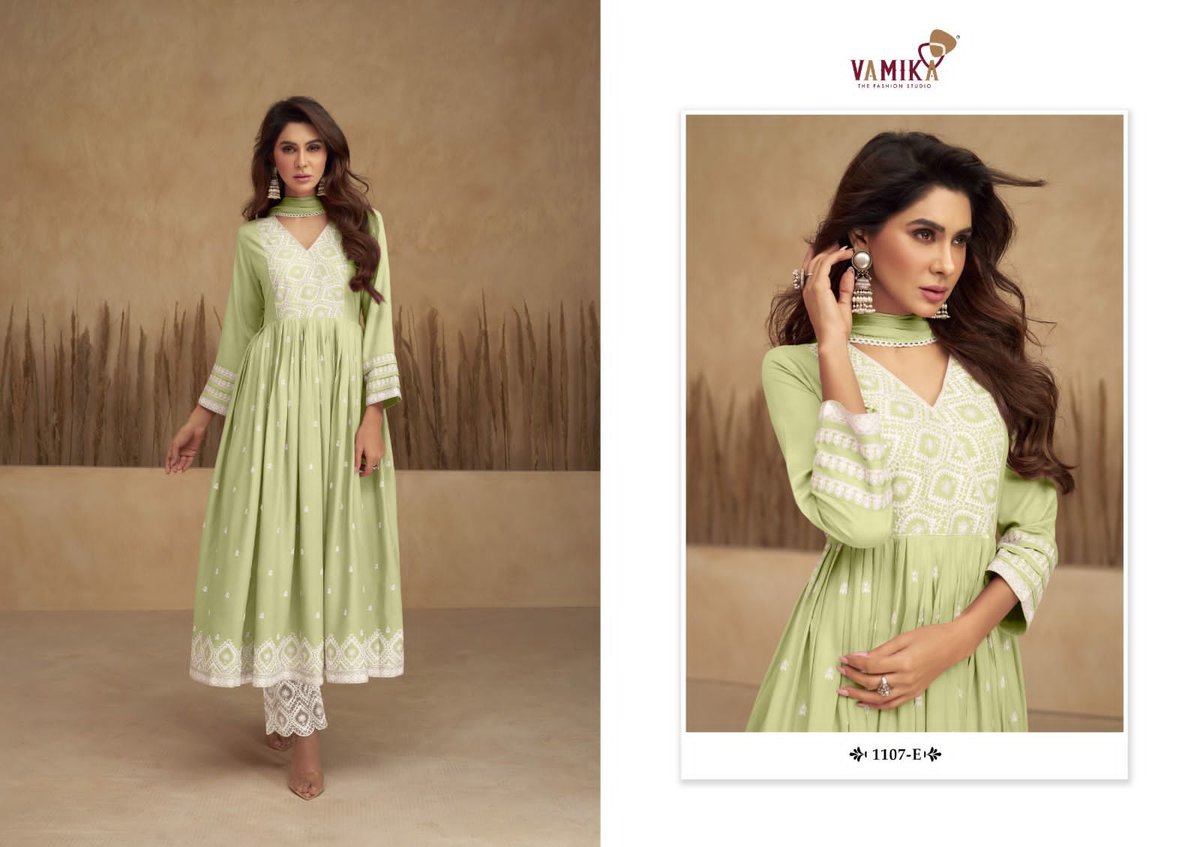 Vamika Fashion Aadhira Vol-5 1107 Colors 5