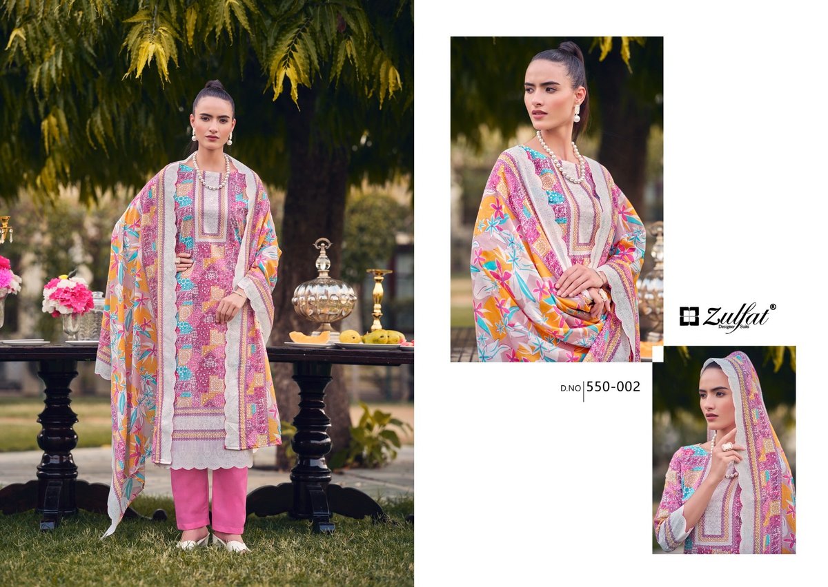 ZULFAT DESIGNER HAKOBA 550-001 TO 550-008 2