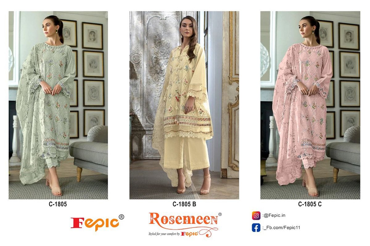FEPIC ROSEMEEN C-1805-A TO C-1805-C 4