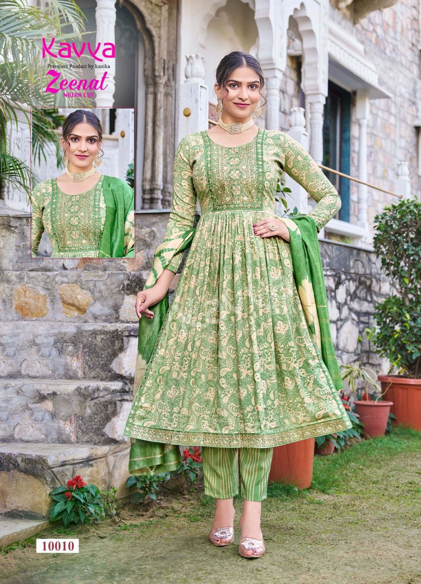 KAVYA ZEENAT VOL-10 10001 TO 10010 10