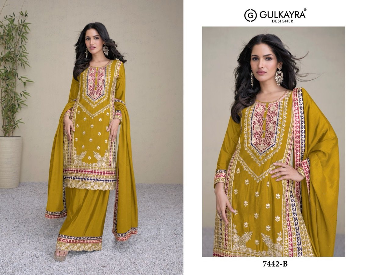 GULKAYRA DESIGNER AMAYRA 7442A-7442C 2