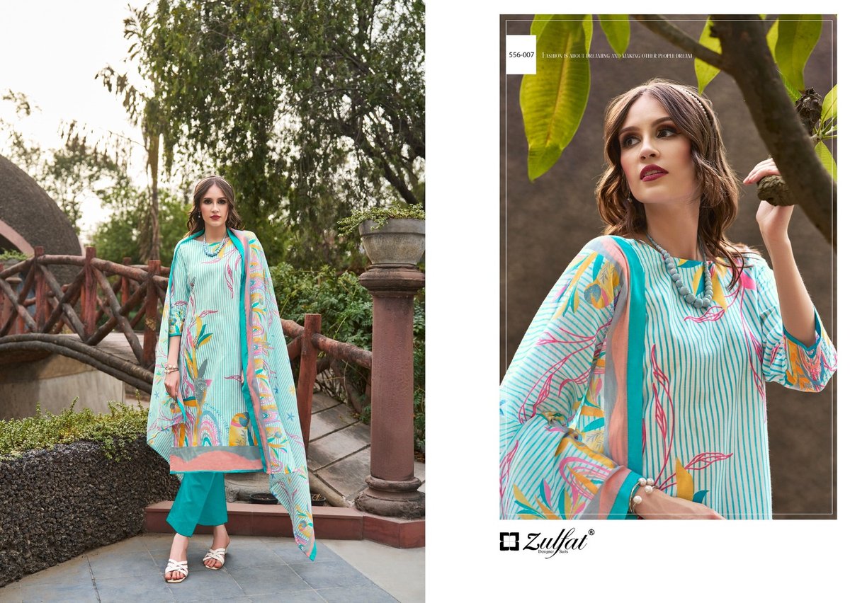 ZULFAT DESIGNER MARYAM VOL-5 556-001 TO 556-008 7