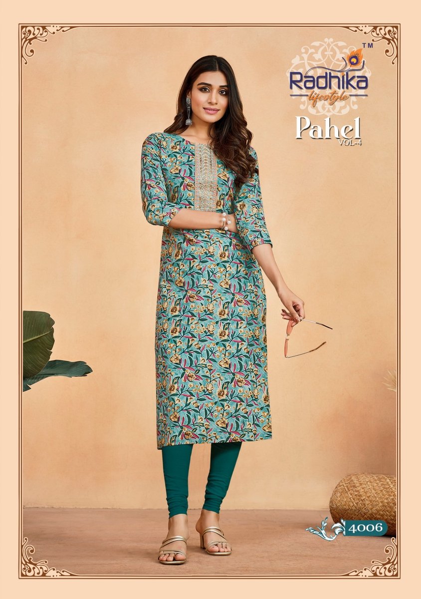 Radhika Lifestyle Pahel Vol-4 4001-4006 Series 6