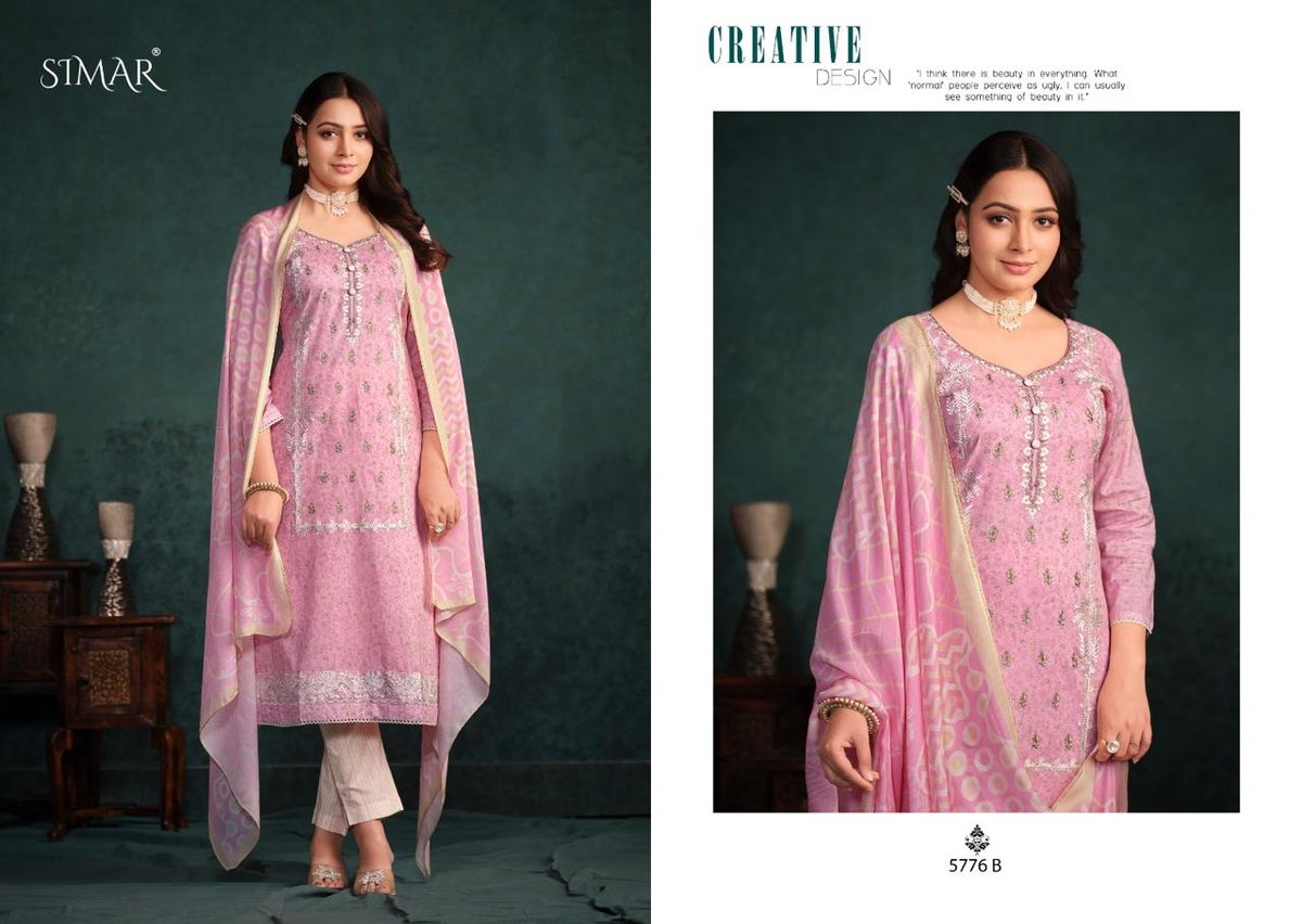 GLOSSY SIMAR SANAZ 5776-A TO 5776-D 2