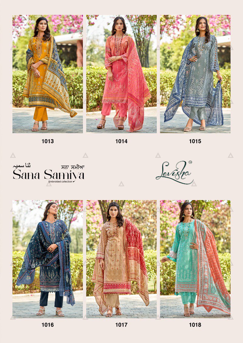 LEVISHA SANA SAMIYA 1013 TO 1018 7