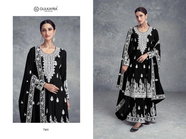 GULKAYRA DESIGNER FARANA 7411 TO 7412