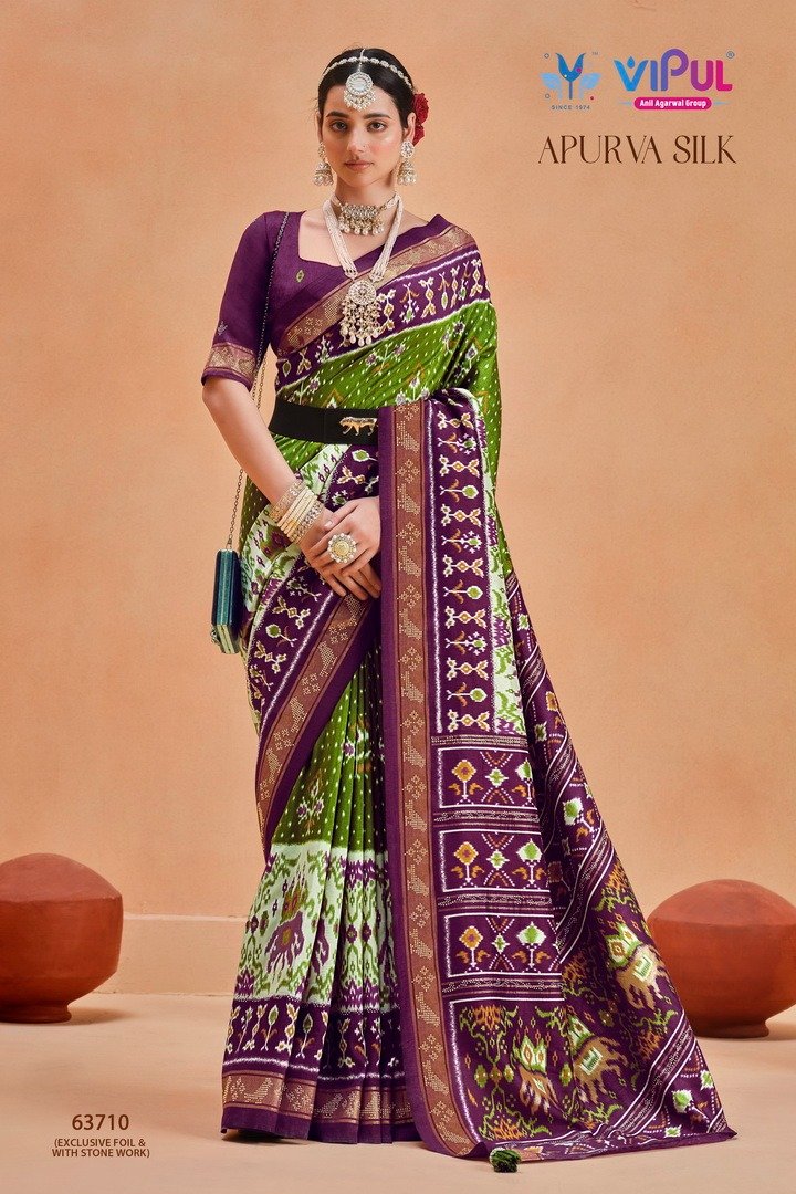 Vipul Fashion Apurva Silk 63702-63719 Series 9