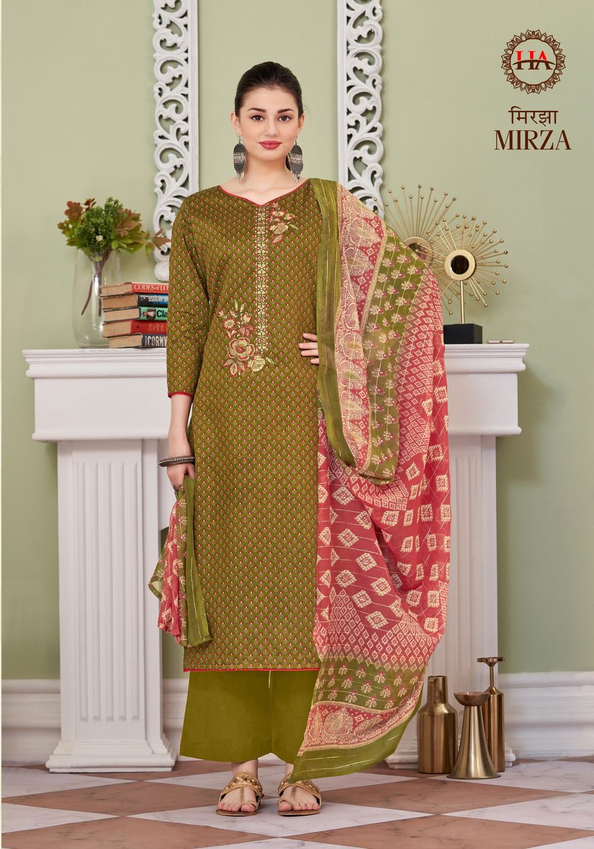 HARSHIT FASHION MIRZA H-1549-001 TO H-1549-006 2