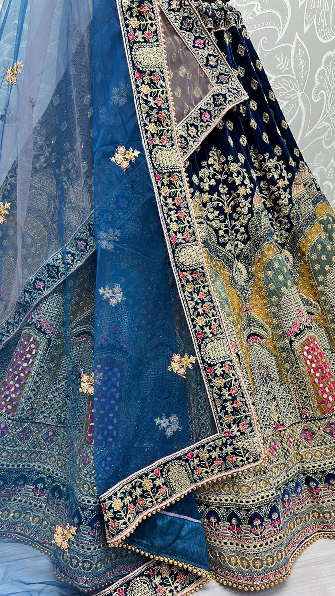 Anjani Art Bridal Lehenga 2513 Design 4