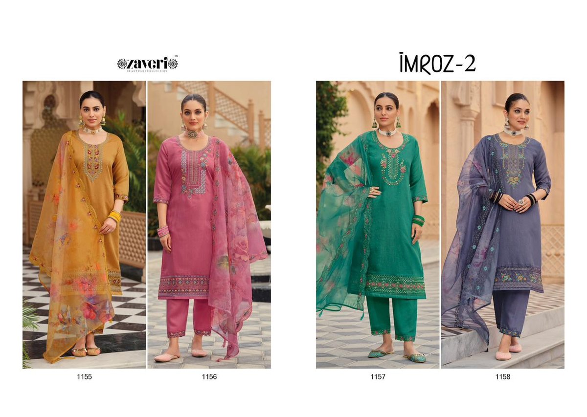 Zaveri Imroz Vol-2 1155-1158 Series 5