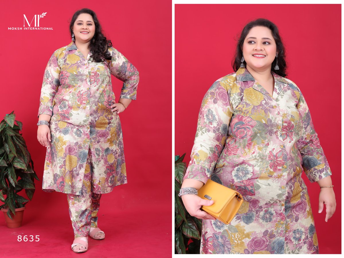 MOKSH BIG SIZE CO-ORD SET VOL-03 8635 & 8636 1