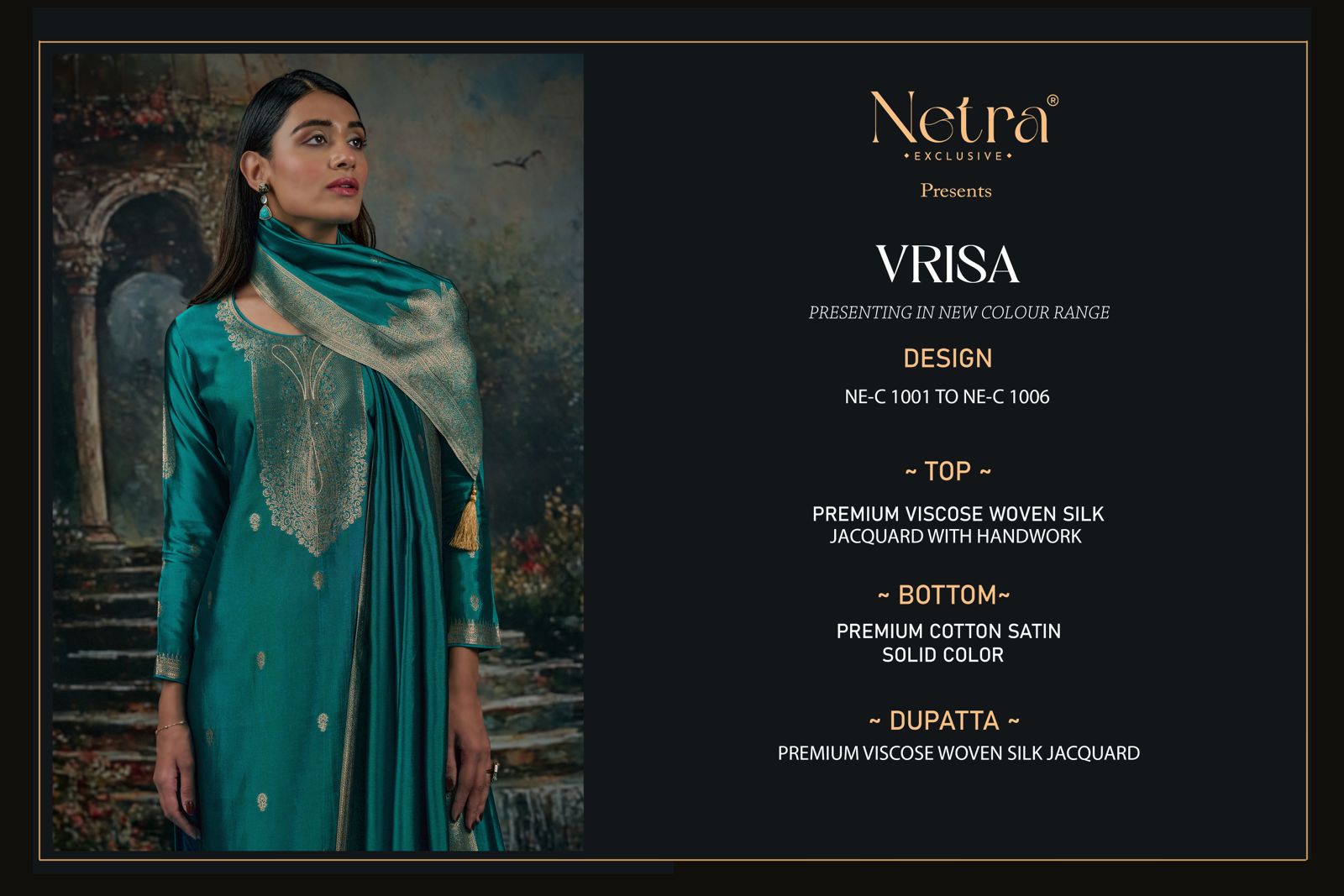 NETRA EXCLUSIVE VRISA SERIES NE-C1001 TO NE-1006 15