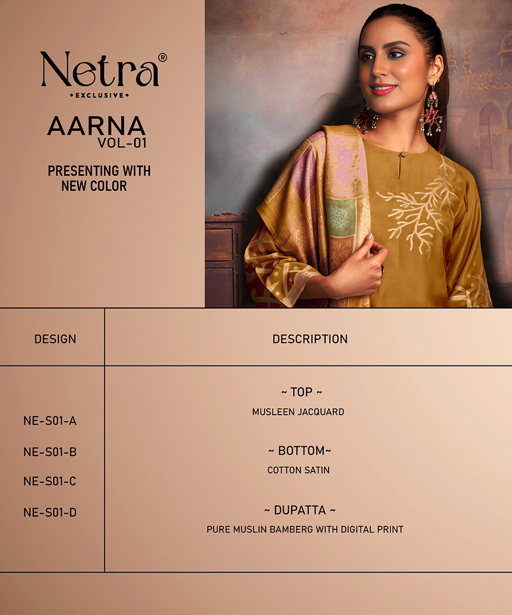 NETRA EXCLUSIVE AARNA VOL-1 SERIES NX-C501A TO NX-501D 2
