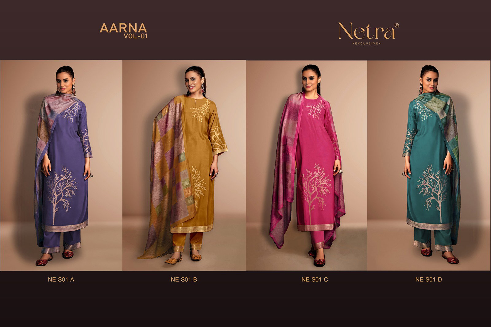 NETRA EXCLUSIVE AARNA VOL-1 SERIES NX-C501A TO NX-501D 7