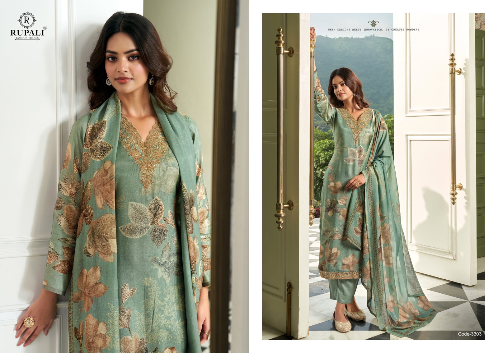 RUPALI FASHION TRENDZ 3301-3304 SERIES SALWAR SUIT 1