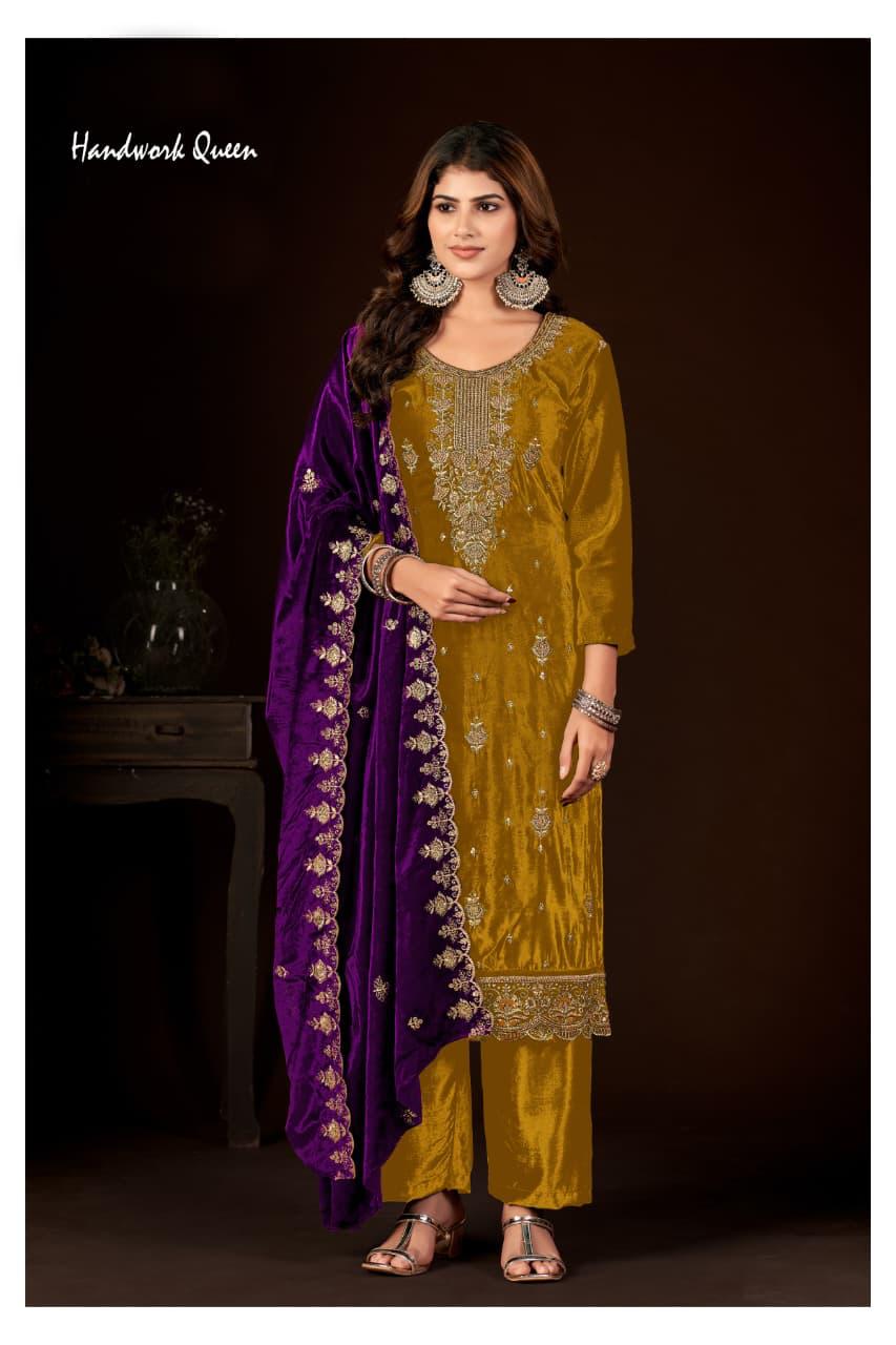 KALARANG HANDWORK QUEEN SERIES  1001 TO 1004 12