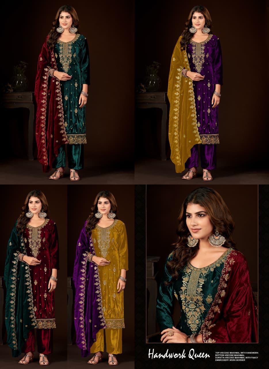 KALARANG HANDWORK QUEEN SERIES  1001 TO 1004 11