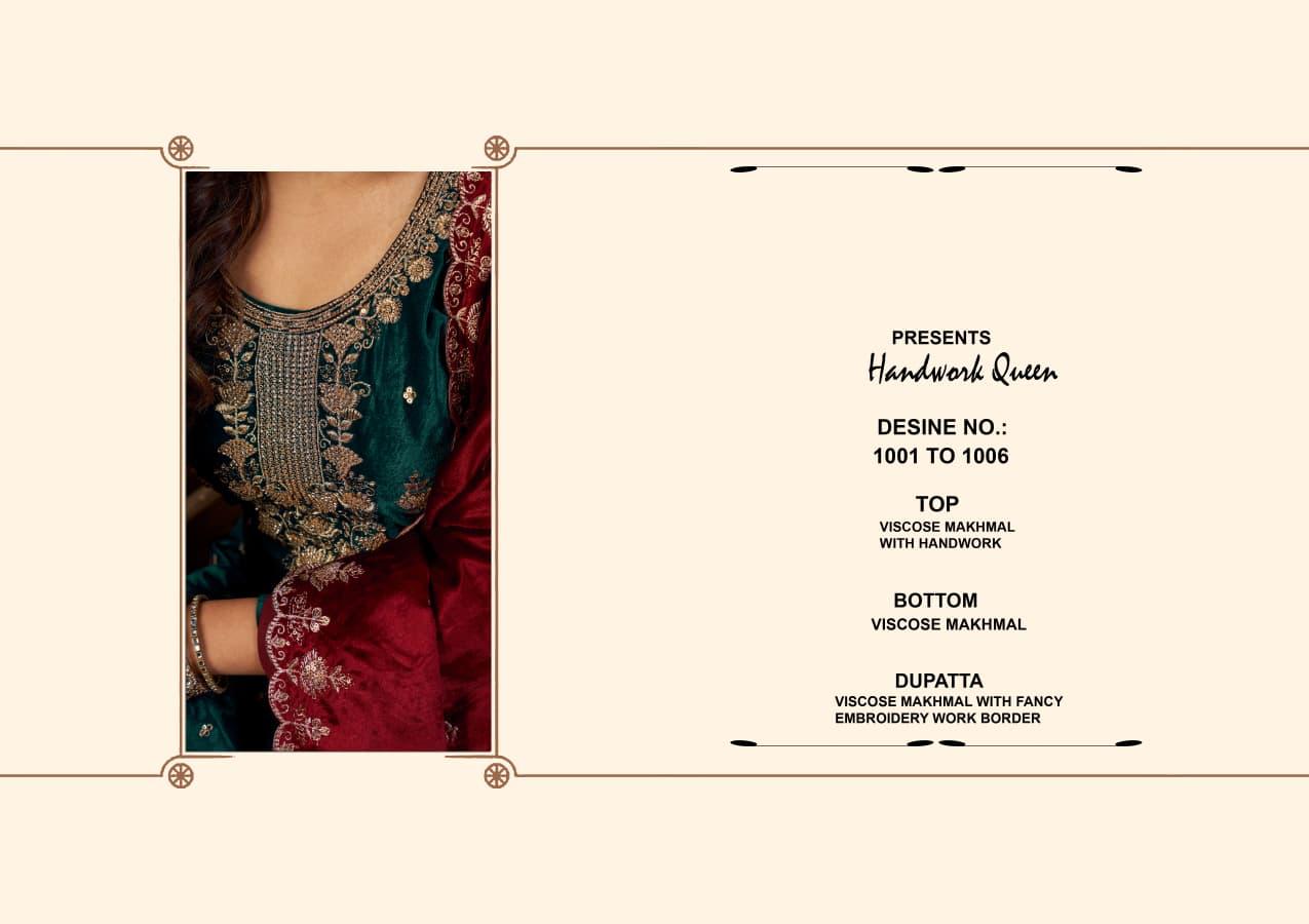 KALARANG HANDWORK QUEEN SERIES  1001 TO 1004 9