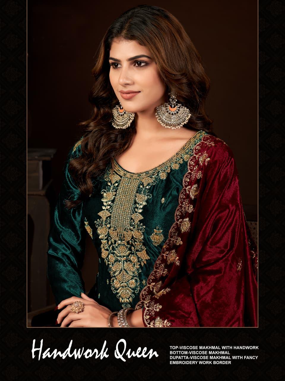 KALARANG HANDWORK QUEEN SERIES  1001 TO 1004 5