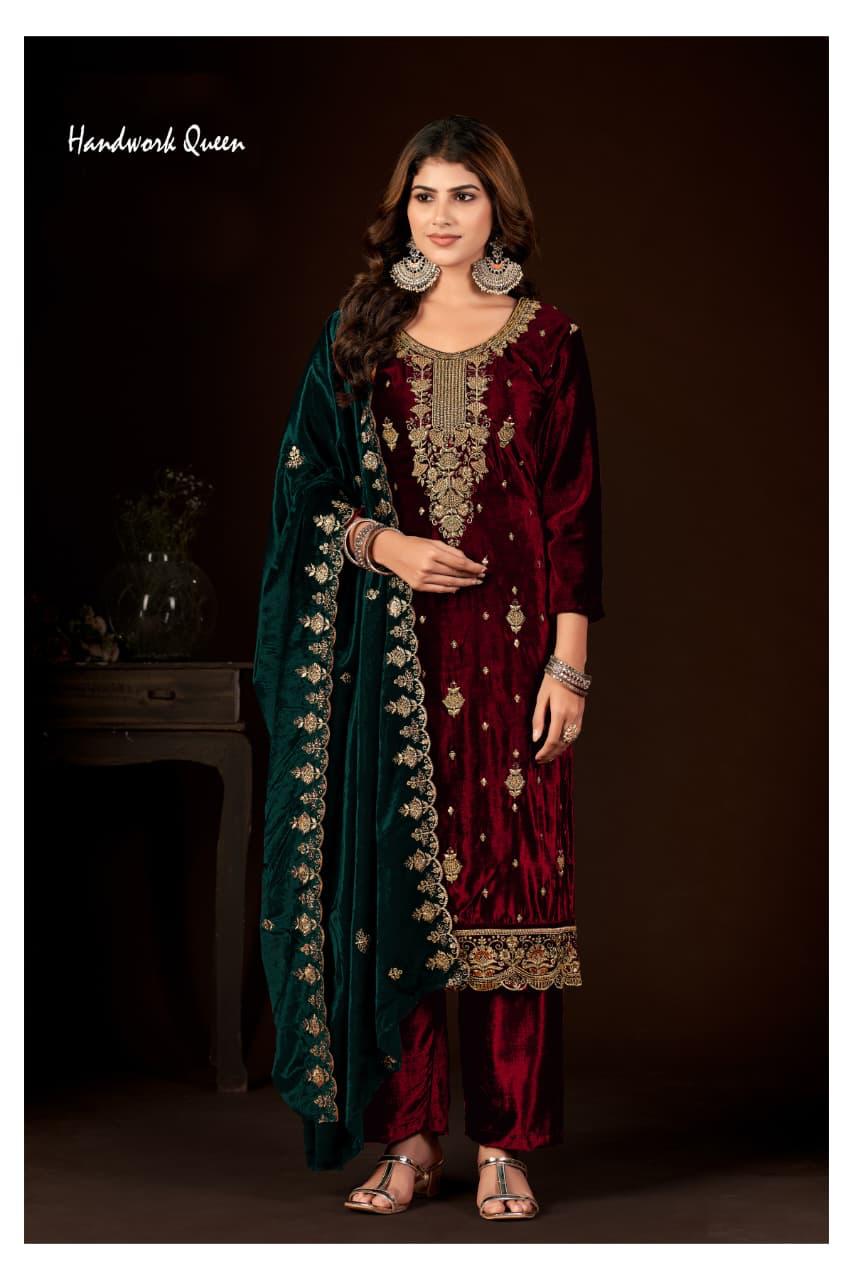 KALARANG HANDWORK QUEEN SERIES  1001 TO 1004 4