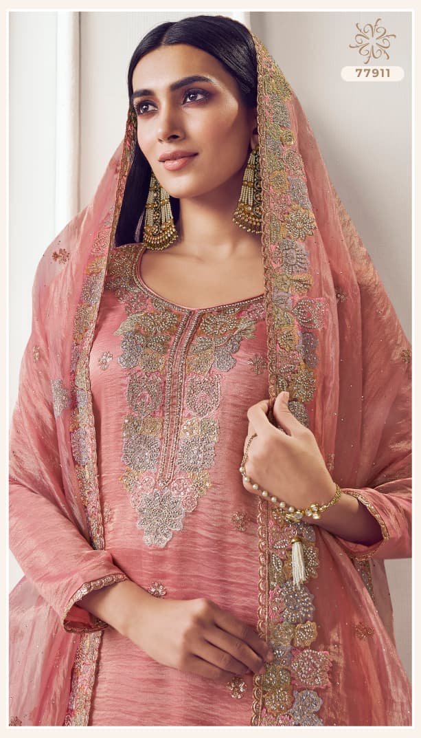 VINAY FASHION KULEESH POSHAK SERIES 77911 TO 77914 5