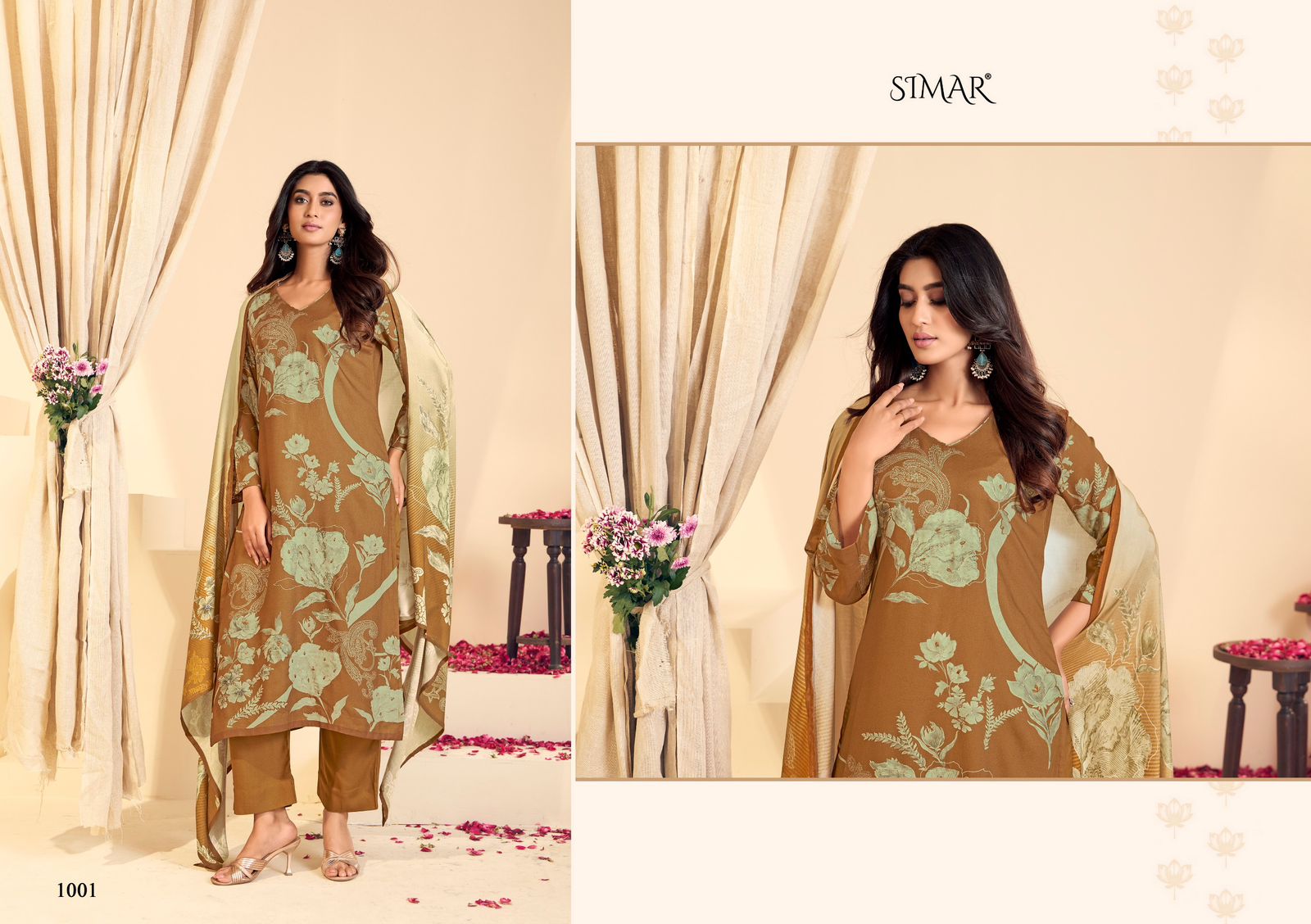 GLOSSY SIMAR REEWAJ SERIES 1001 TO 1004 4