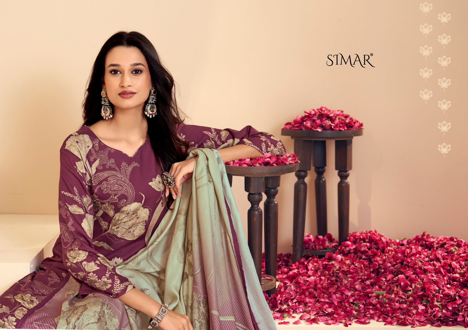 GLOSSY SIMAR REEWAJ SERIES 1001 TO 1004 3