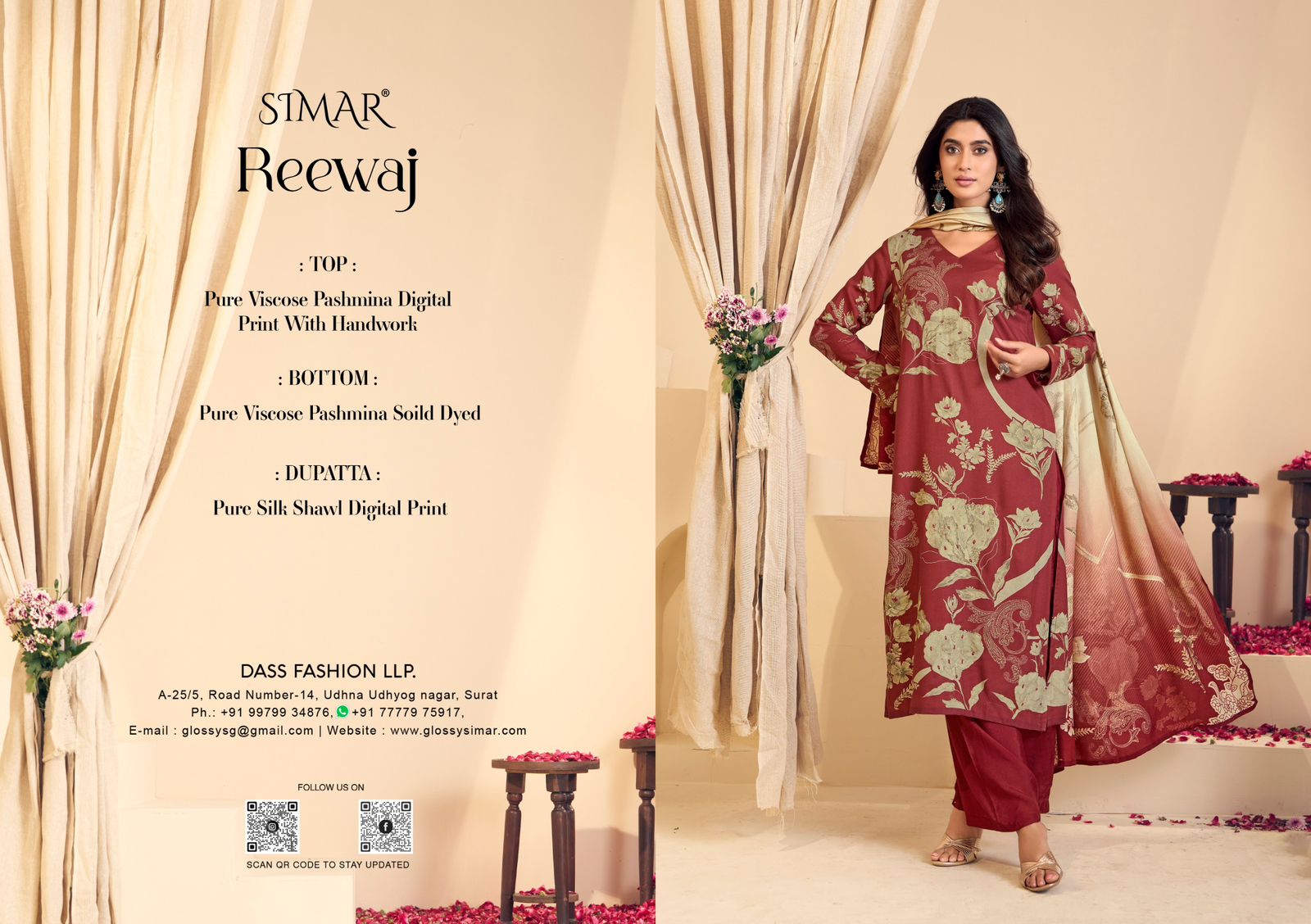 GLOSSY SIMAR REEWAJ SERIES 1001 TO 1004 1