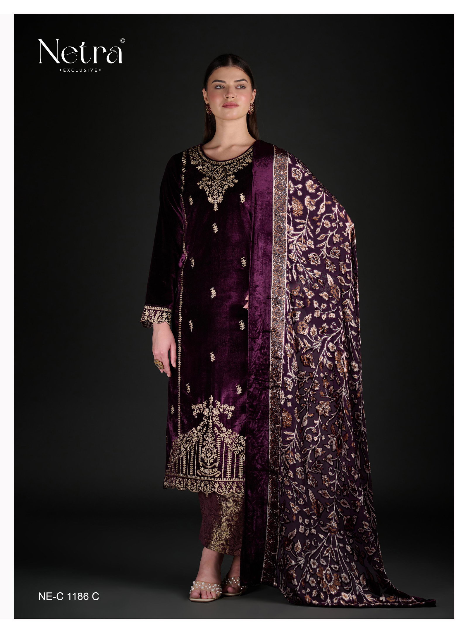 NETRA EXCLUSIVE TASHWIK SERIES 1186A TO 1186D 10