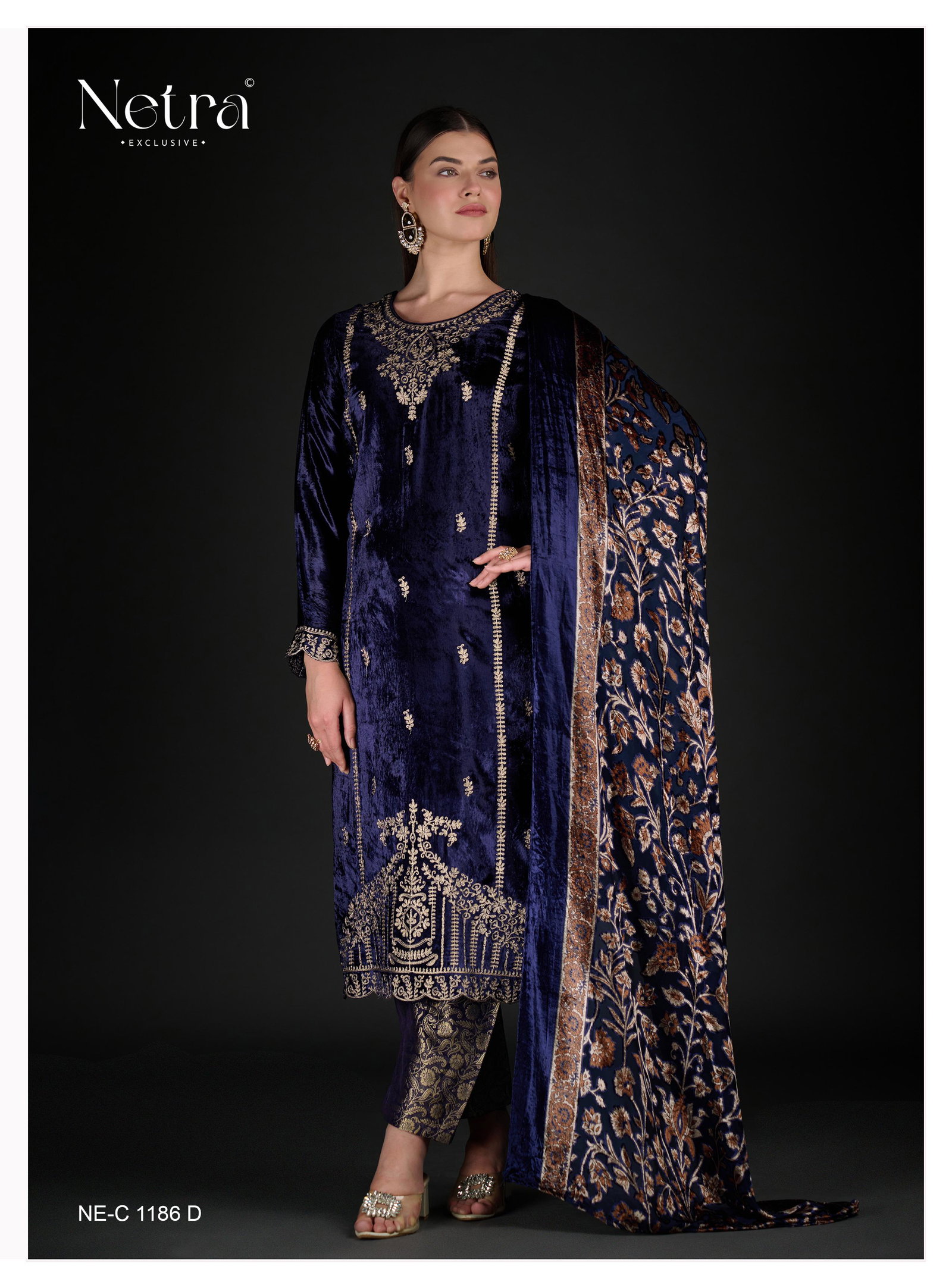 NETRA EXCLUSIVE TASHWIK SERIES 1186A TO 1186D 13