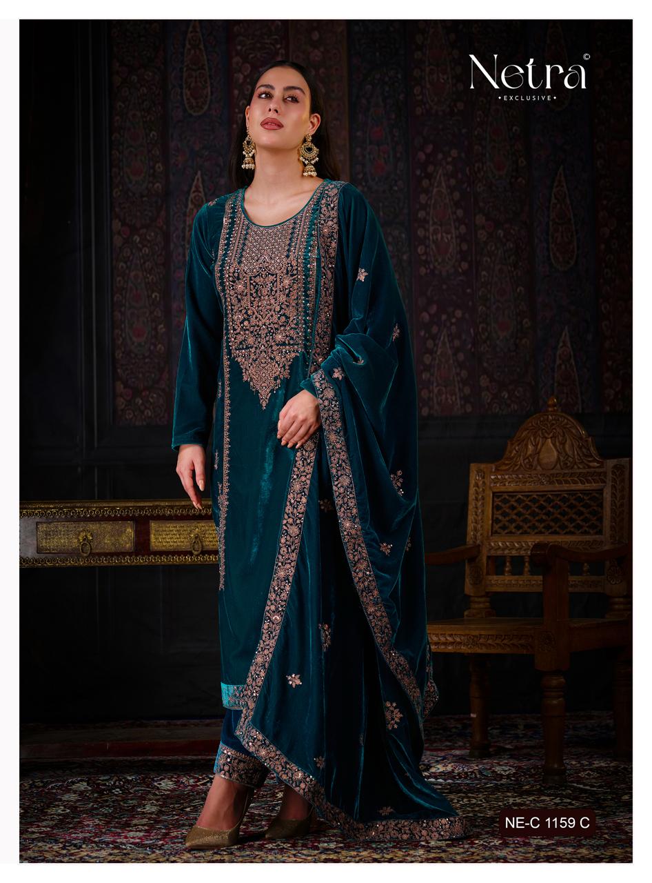 NETRA EXCLUSIVE AALIYA 1159A TO 1159D SERIES 8