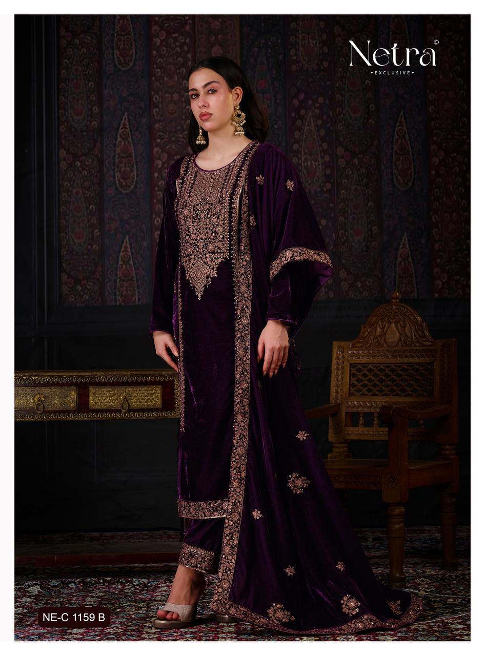 NETRA EXCLUSIVE AALIYA 1159A TO 1159D SERIES 20