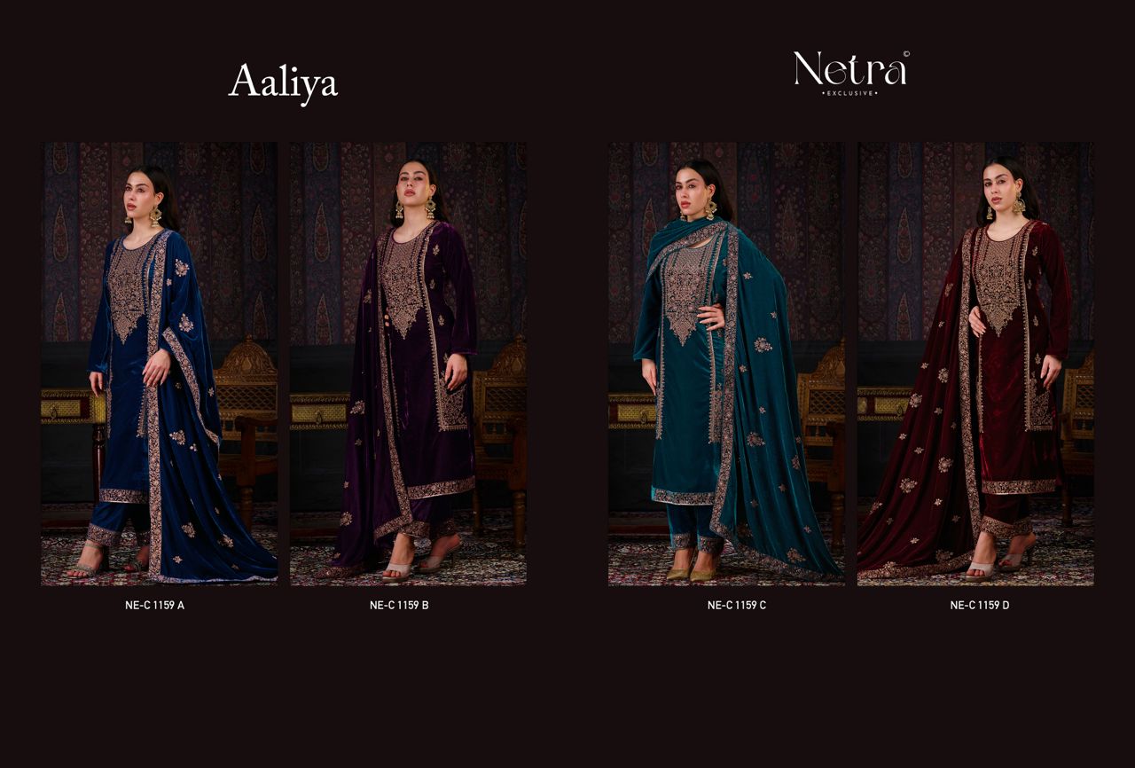 NETRA EXCLUSIVE AALIYA 1159A TO 1159D SERIES 3