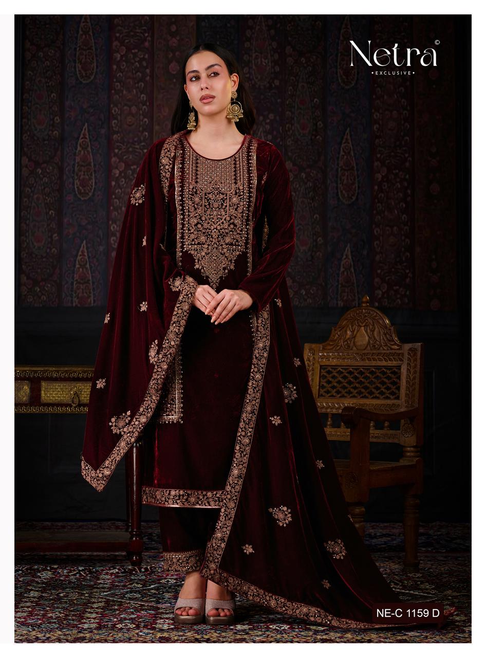 NETRA EXCLUSIVE AALIYA 1159A TO 1159D SERIES 15
