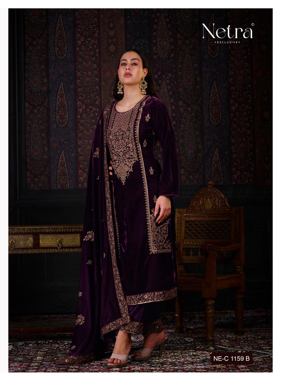 NETRA EXCLUSIVE AALIYA 1159A TO 1159D SERIES 13
