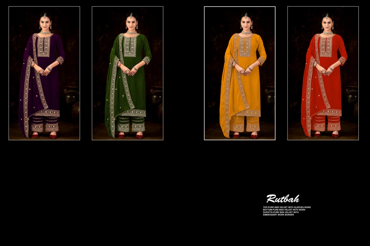 KALARANG RUTBAH-VELVET SERIES 1001 TO 1004 4