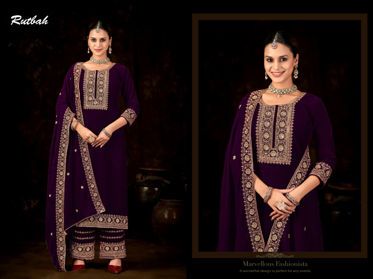 KALARANG RUTBAH-VELVET SERIES 1001 TO 1004 6