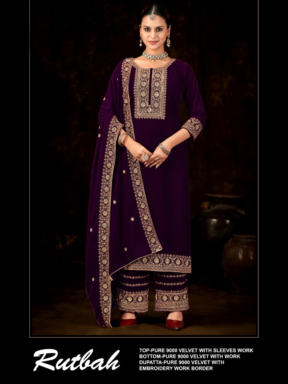 KALARANG RUTBAH-VELVET SERIES 1001 TO 1004 1