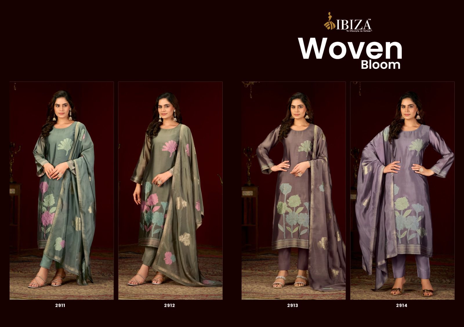 IBIZA WOVEN BLOOM SERIES 2911TO 2914 10