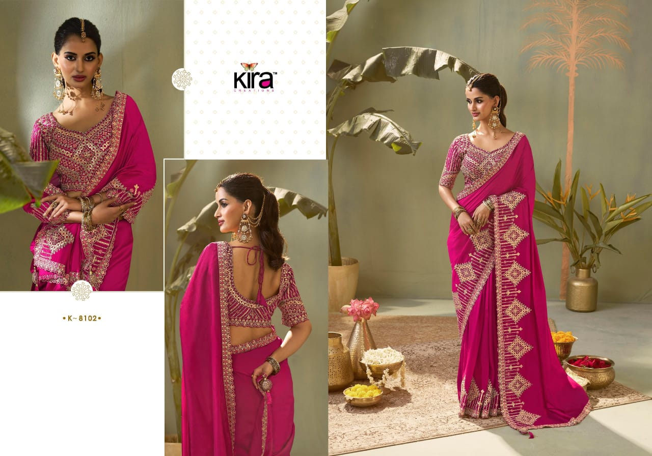 KIRA KASVA SILK 8101 To 8106 SIRISE 15