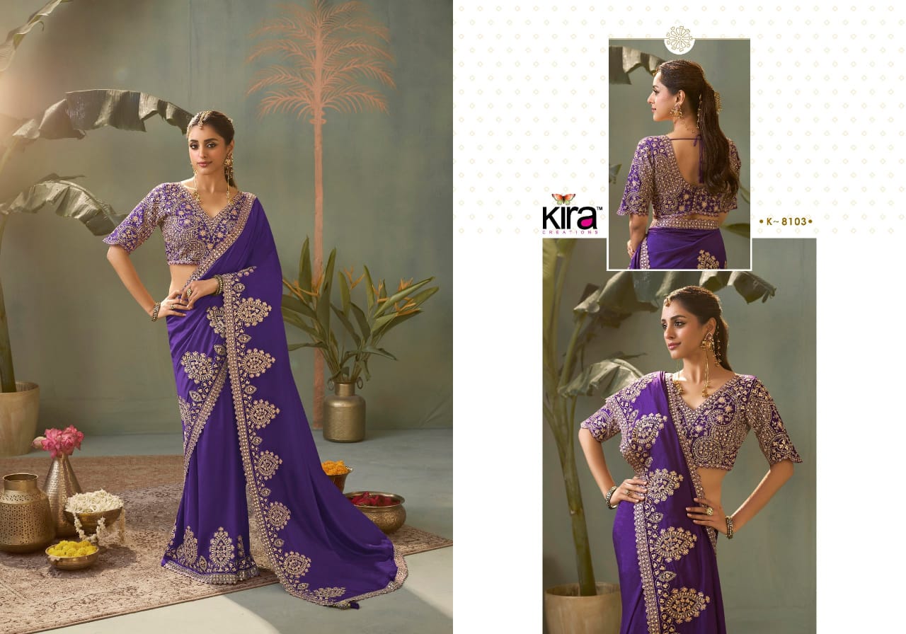 KIRA KASVA SILK 8101 To 8106 SIRISE 12
