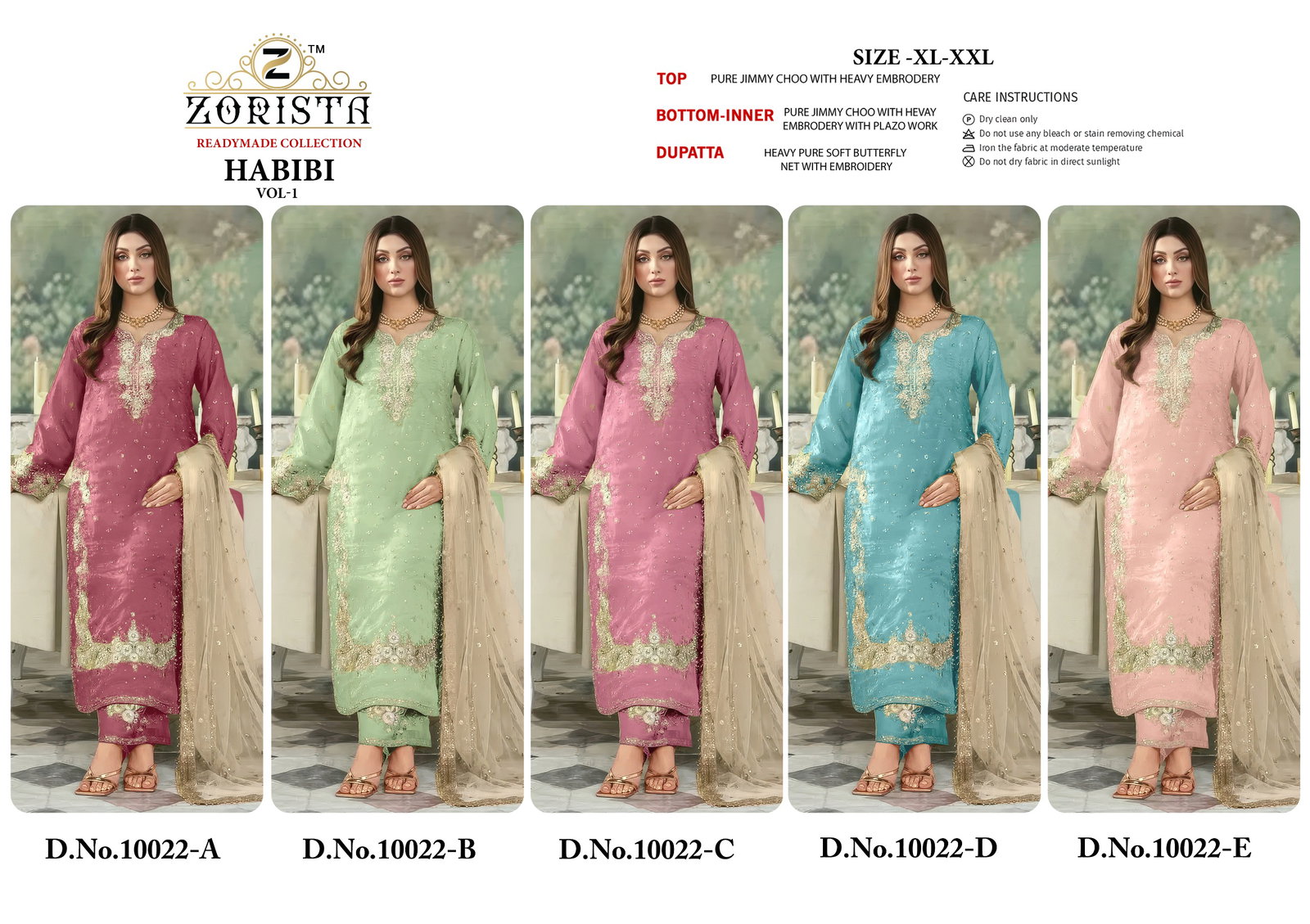 ZORISTA READY MADE DESIGNER HABIBA 1