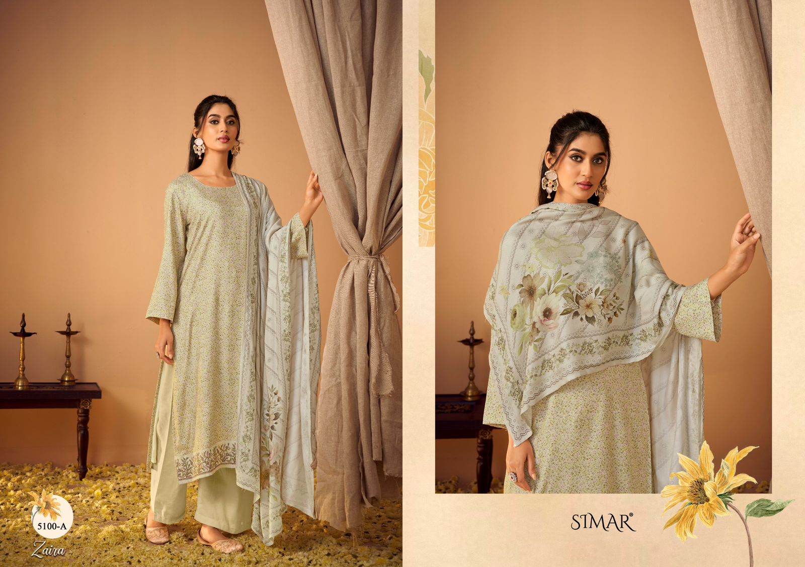 GLOSSY SIMAR ZAIRA SERIES 5100A TO 5100D 9