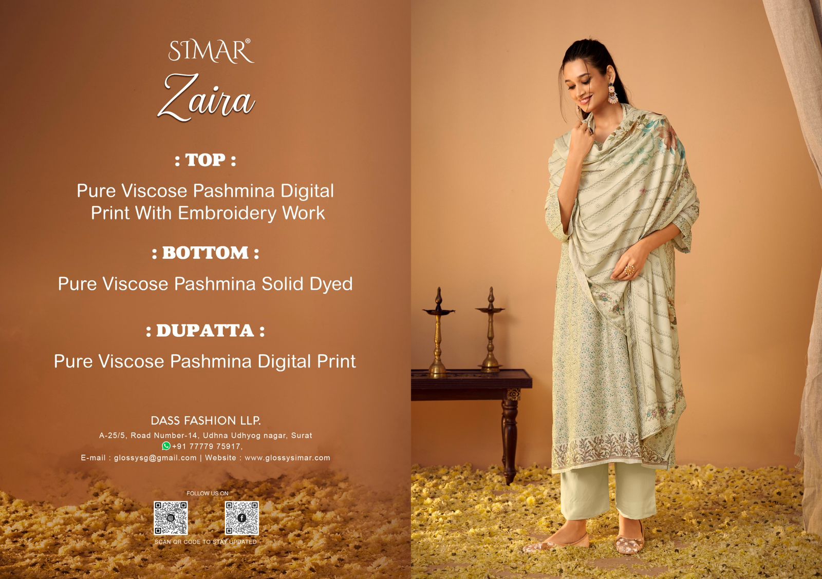 GLOSSY SIMAR ZAIRA SERIES 5100A TO 5100D 5