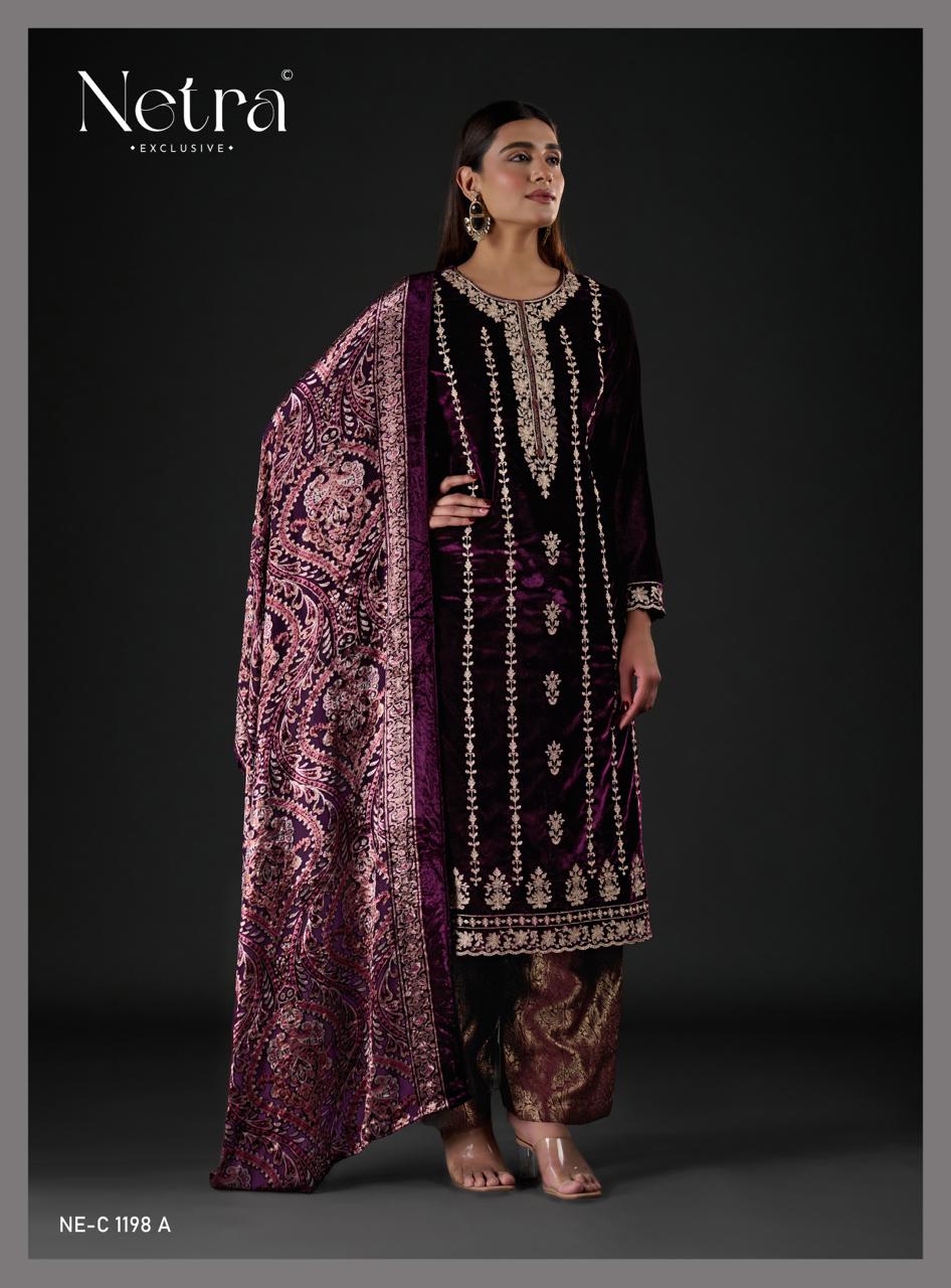 NETRA EXCLUSIVE DEVIKA SERIES 1198A TO 1198D 11