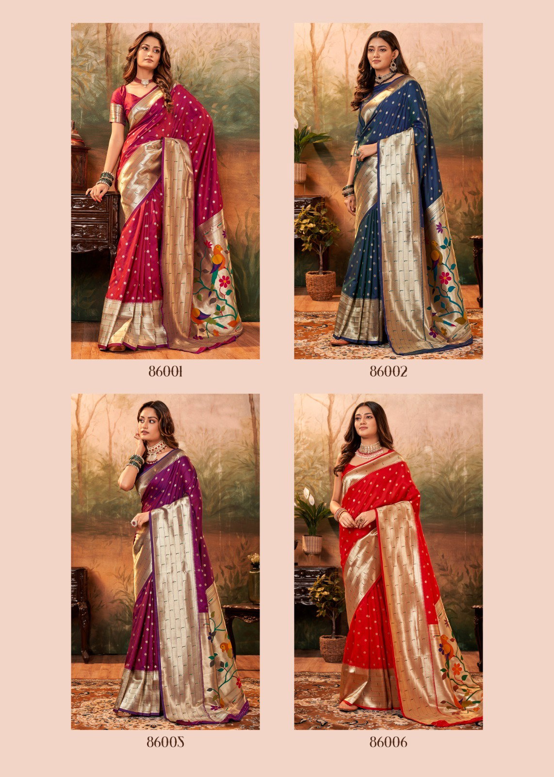 RAJPATH PAVITRA PAITHANI SERIES 86001 TO 86008 7
