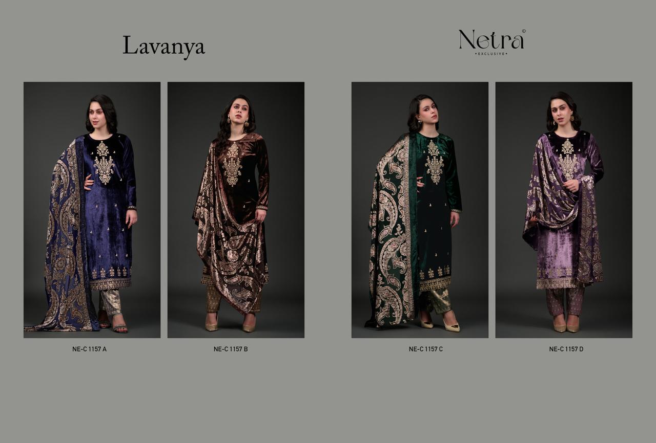 NETRA EXCLUSIVE LAVANYA SERIES 1157 A TO 1157 D 4
