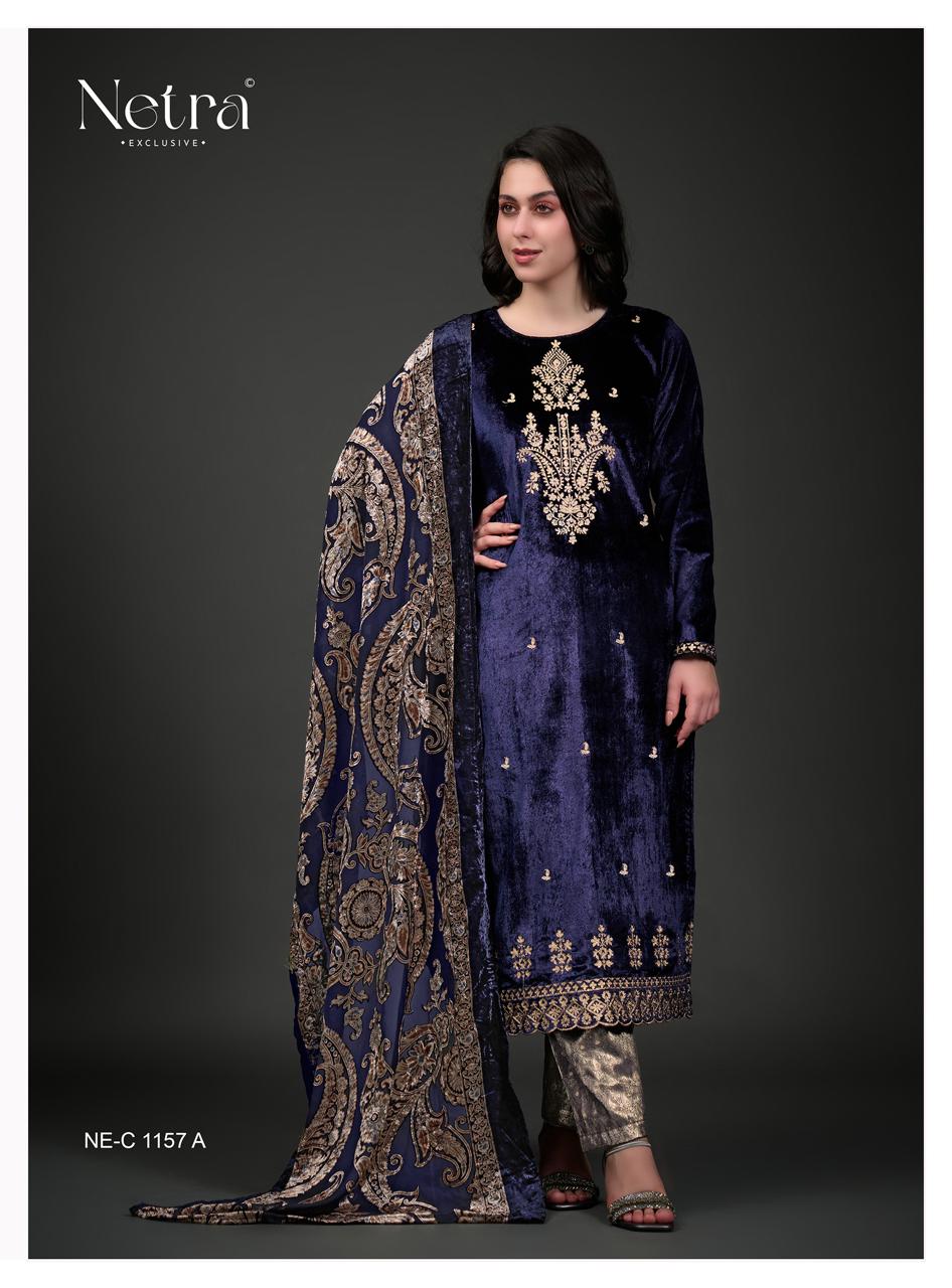 NETRA EXCLUSIVE LAVANYA SERIES 1157 A TO 1157 D 1