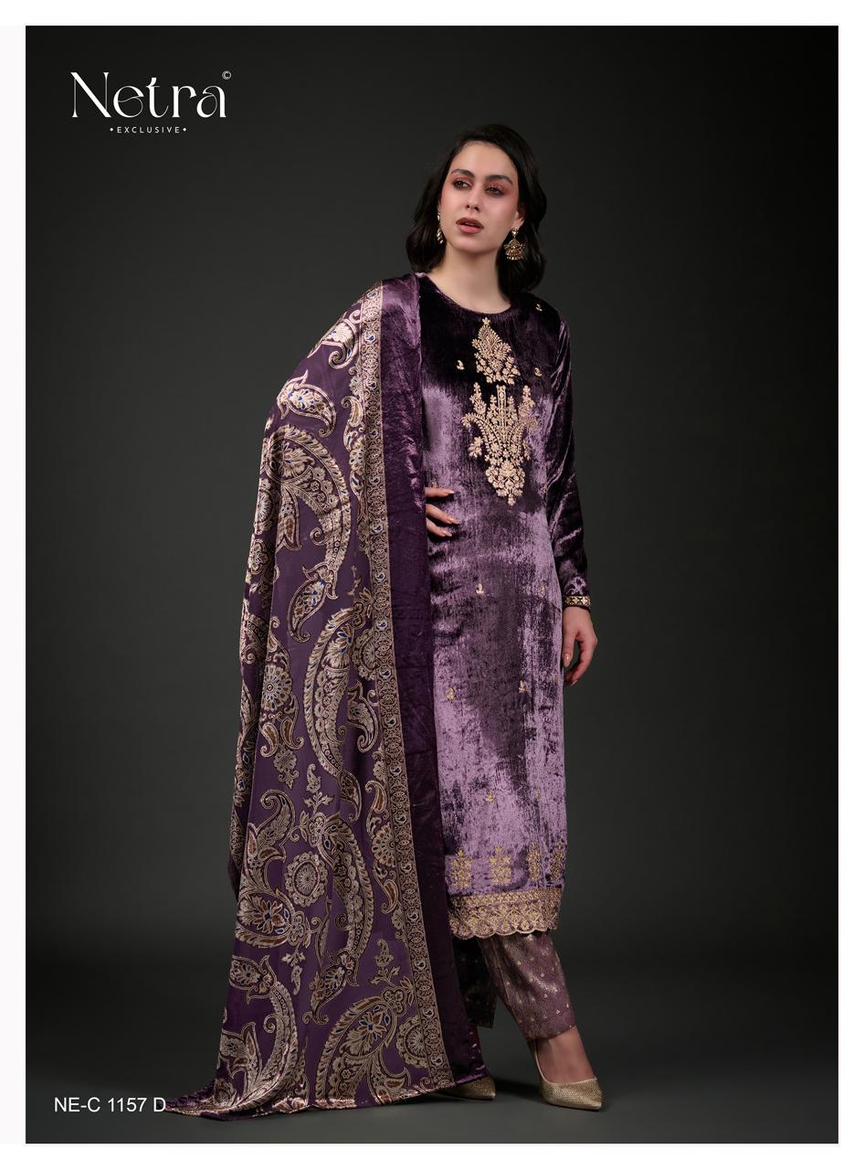 NETRA EXCLUSIVE LAVANYA SERIES 1157 A TO 1157 D 19